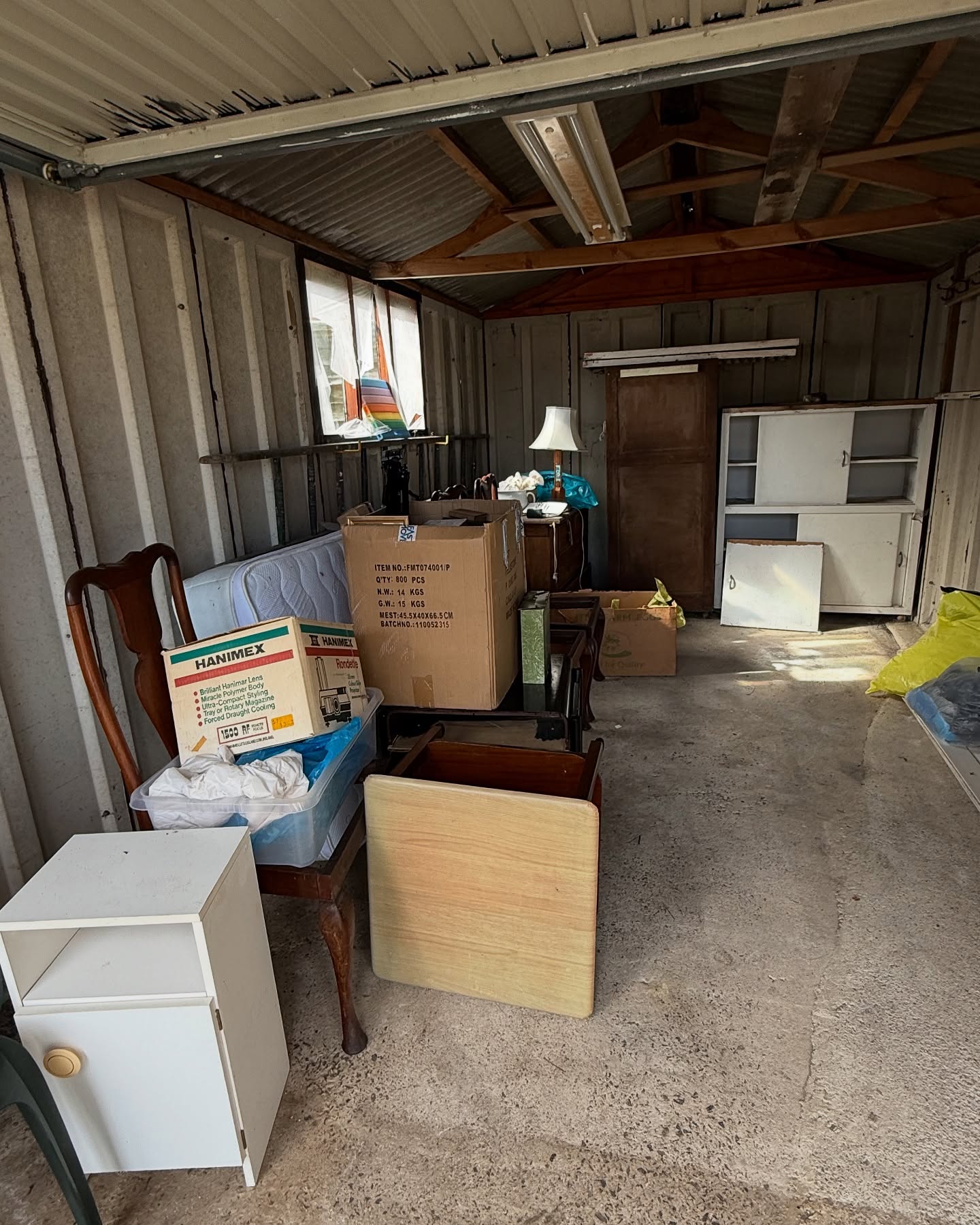 Garage waste clearance in West Yorkshire
