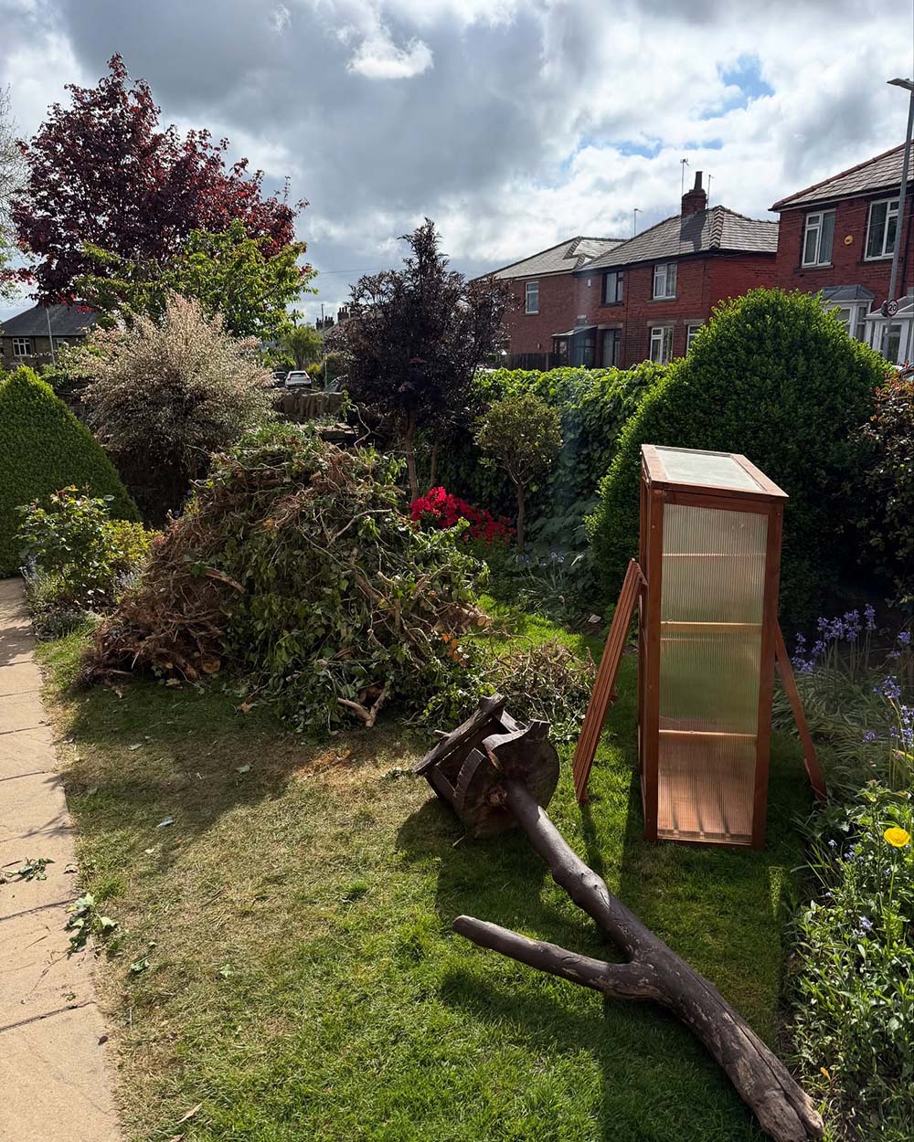 Garden branches and tree removal in West Yorkshire