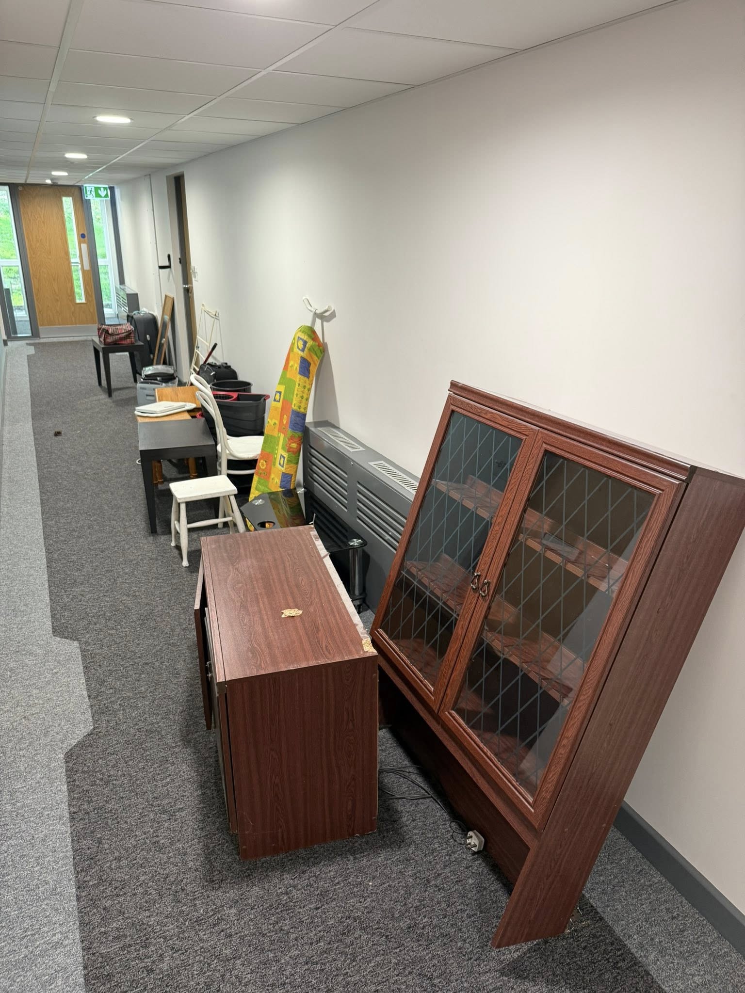 Apartment furniture ready for removal in West Yorkshire